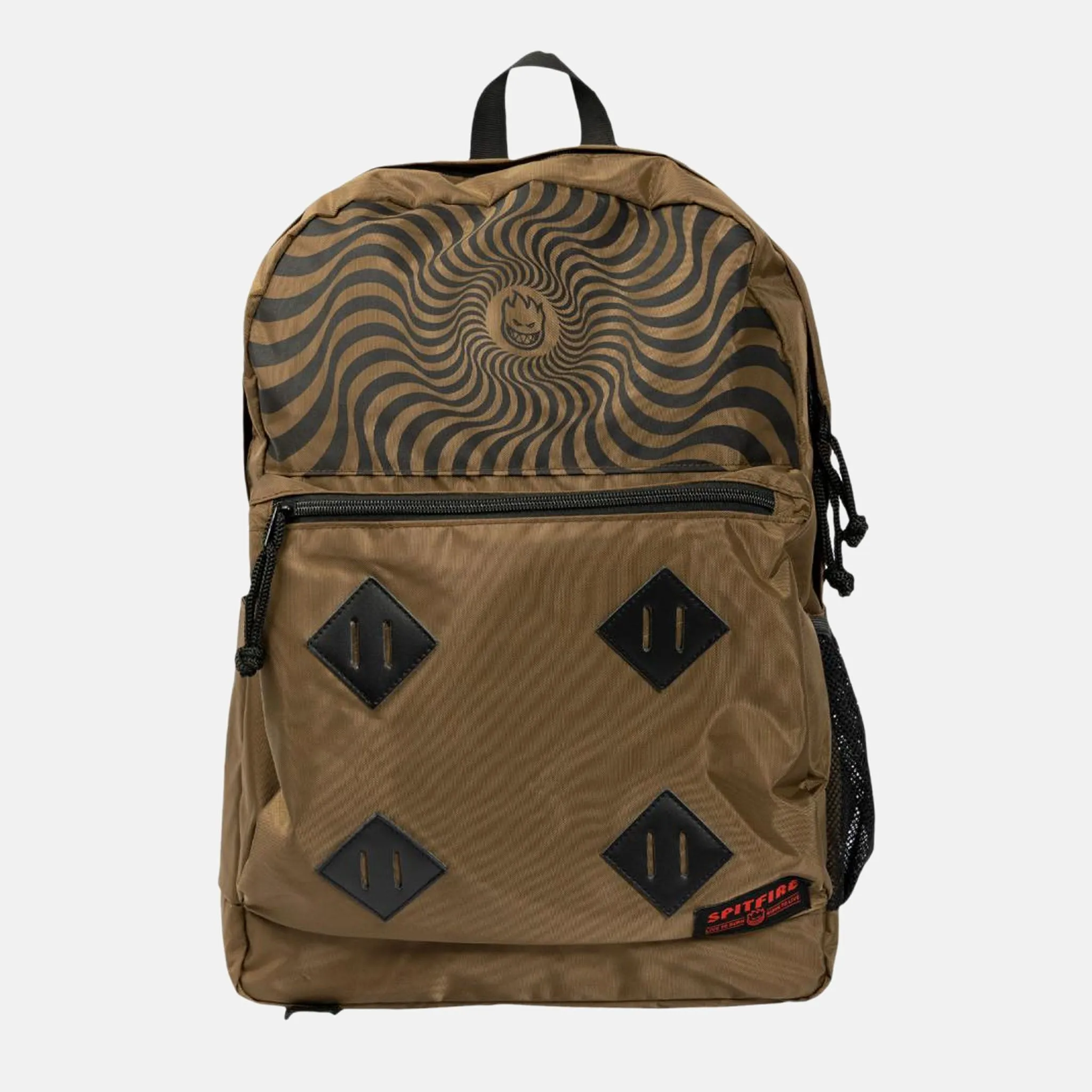 Spitfire - Bighead Swirl Backpack - Brown / Black