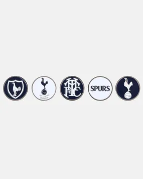 Spurs 5 Pack Golf Ball Markers