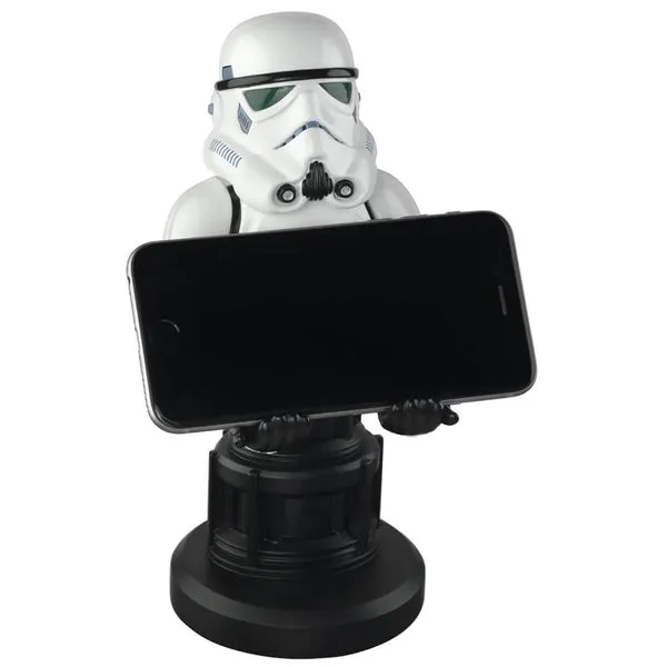 Star Wars Storm Trooper Cable Guy Controller & Smartphone Stand