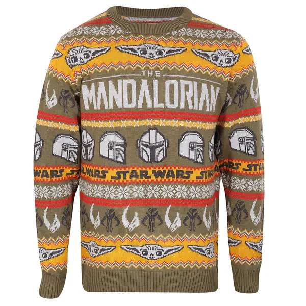 Star Wars: The Mandalorian Repeat Knitted Jumper