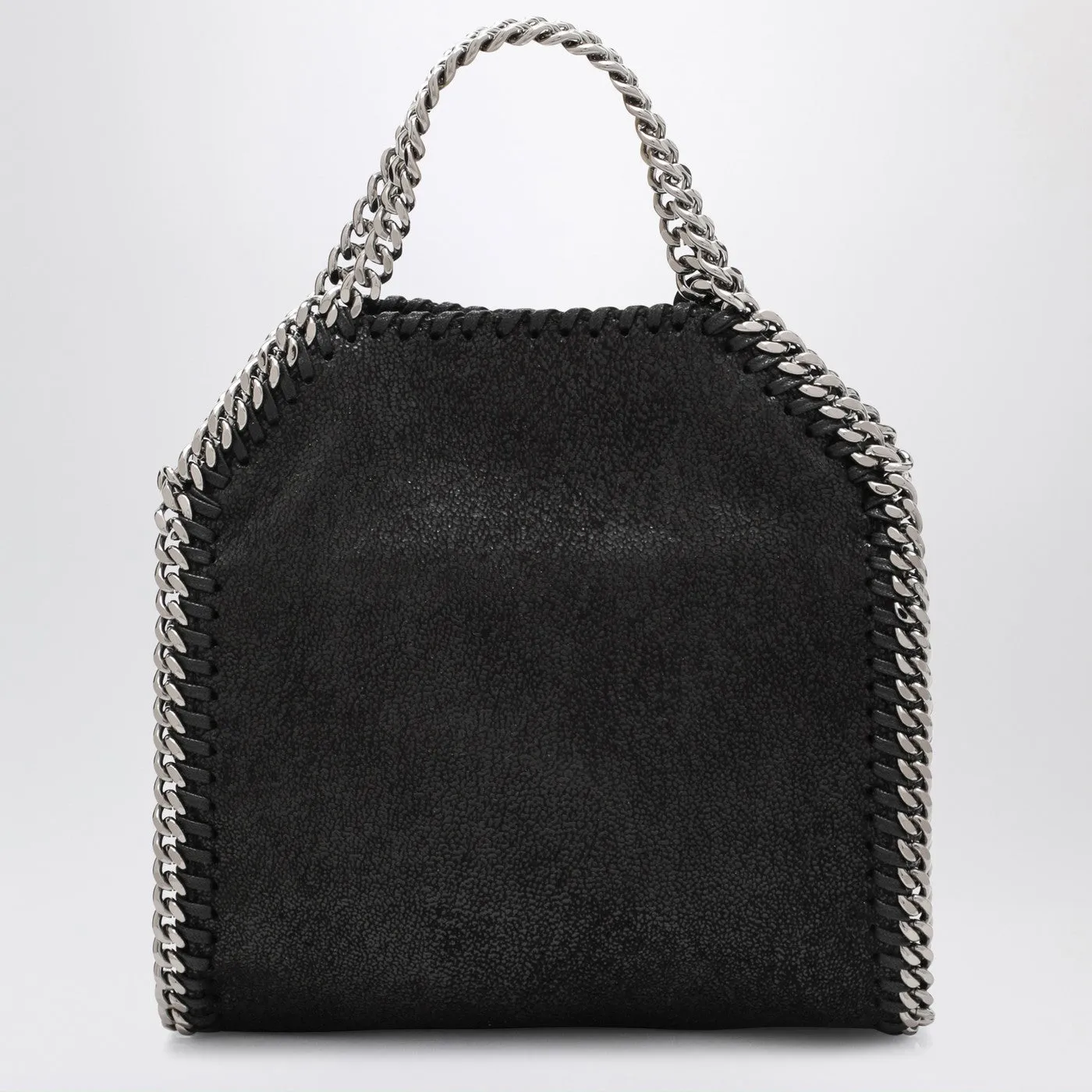 Stella McCartney    Stella Mc Cartney Black Micro Falabella Tiny Tote Bag