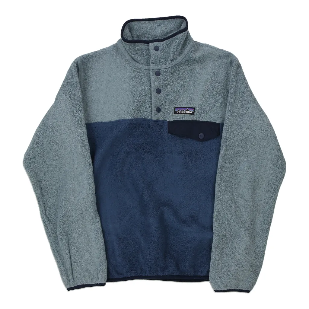 Synchilla Patagonia Fleece - 2XS Blue Polyester