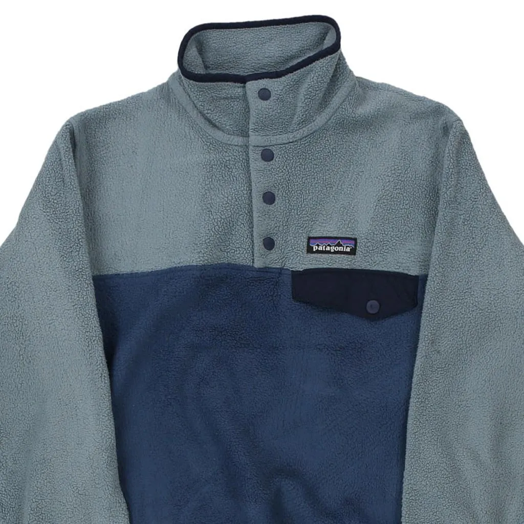 Synchilla Patagonia Fleece - 2XS Blue Polyester