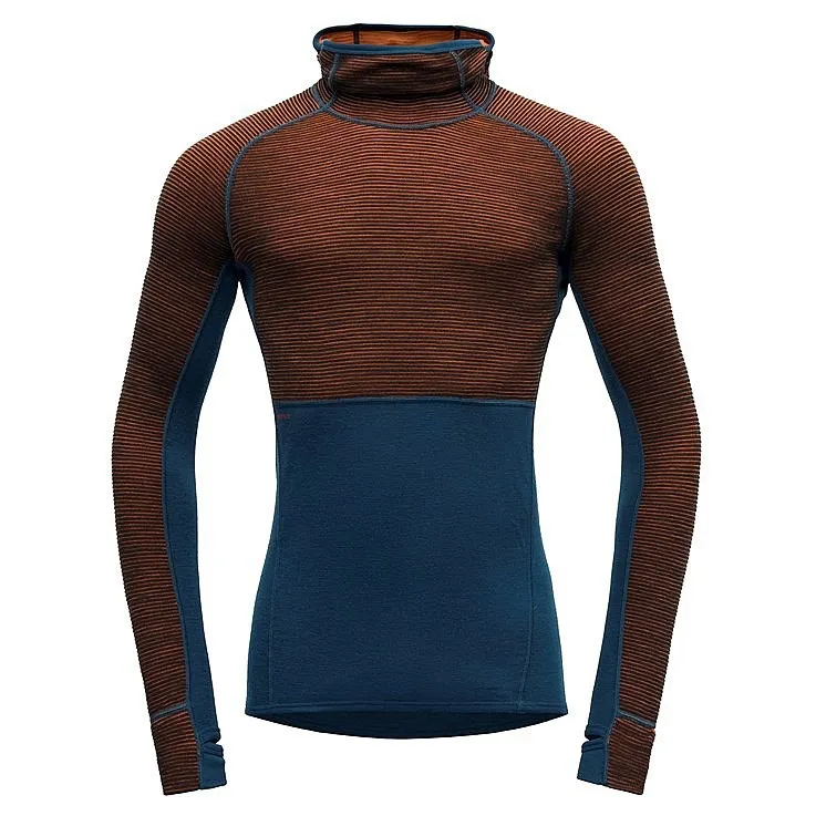 T-Shirt Devold Tuvegga Merino Hoodie LS - Ink - men´s