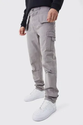 Tall Slim Fit Strap Detail Cargo Pants