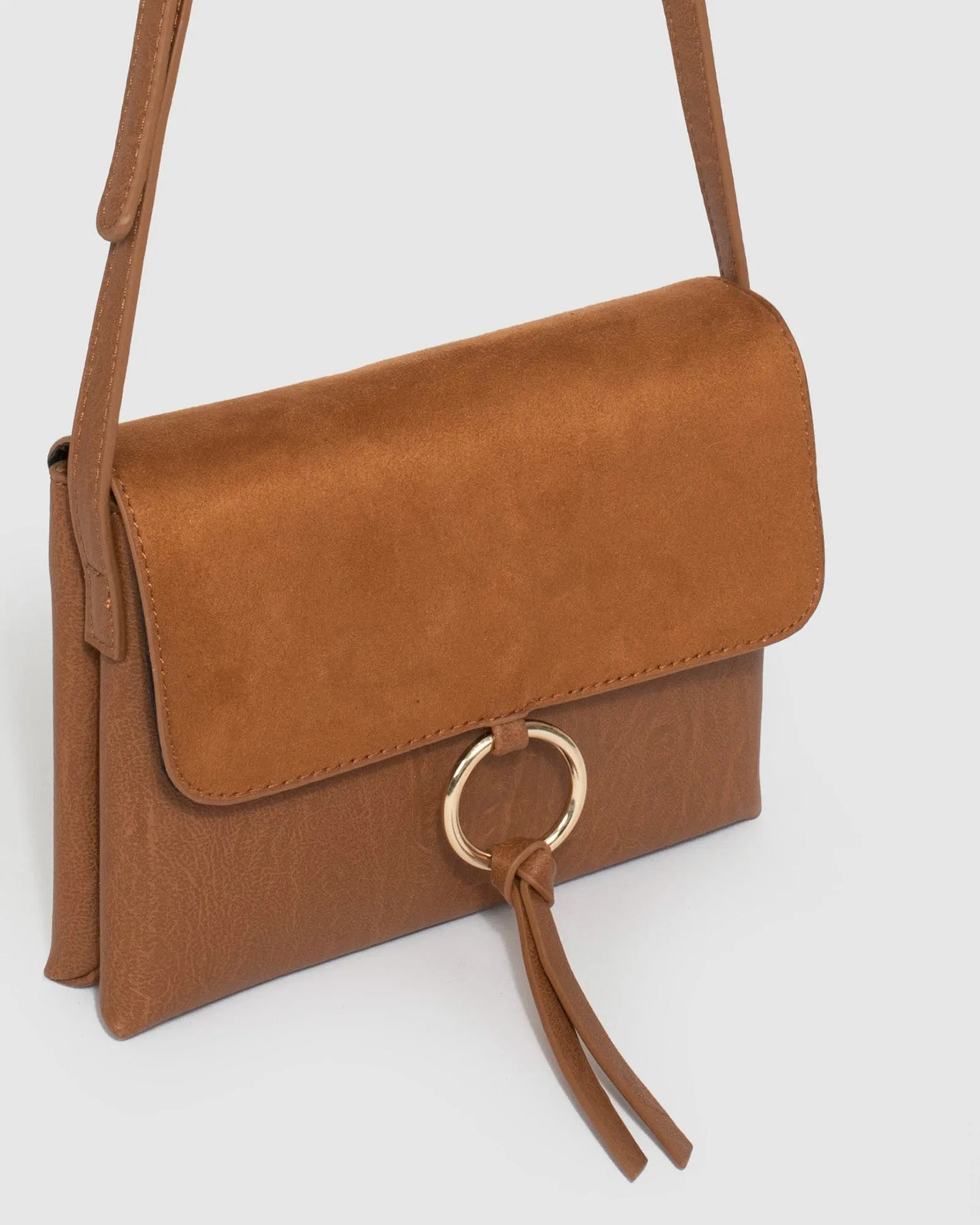 Tan Brooklyn Crossbody Bag