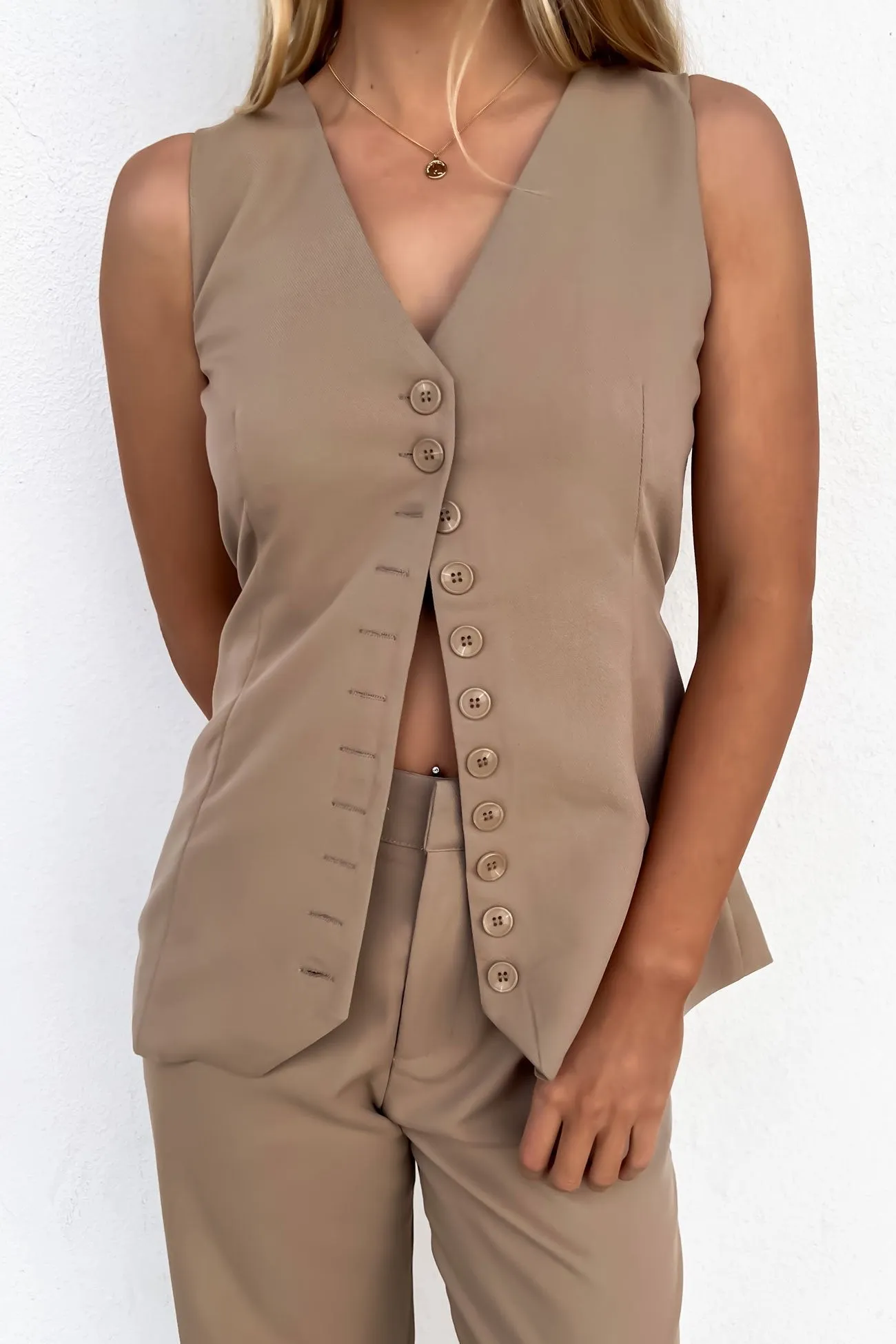 Tegan Vest Sand