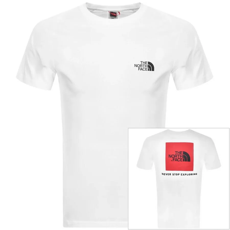 The North Face Red Box T Shirt White