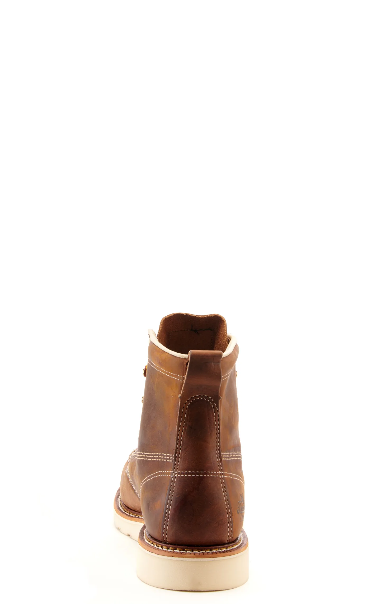 Thorogood Men's MAXWear Brown Crazy Horse Wedge Moc Toe Lace Up Work Boot