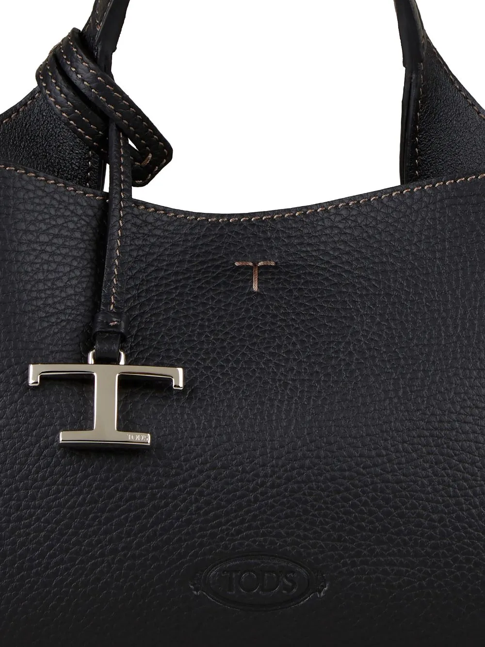 Tod's    Tod's T Timeless Micro Leather Tote Bag