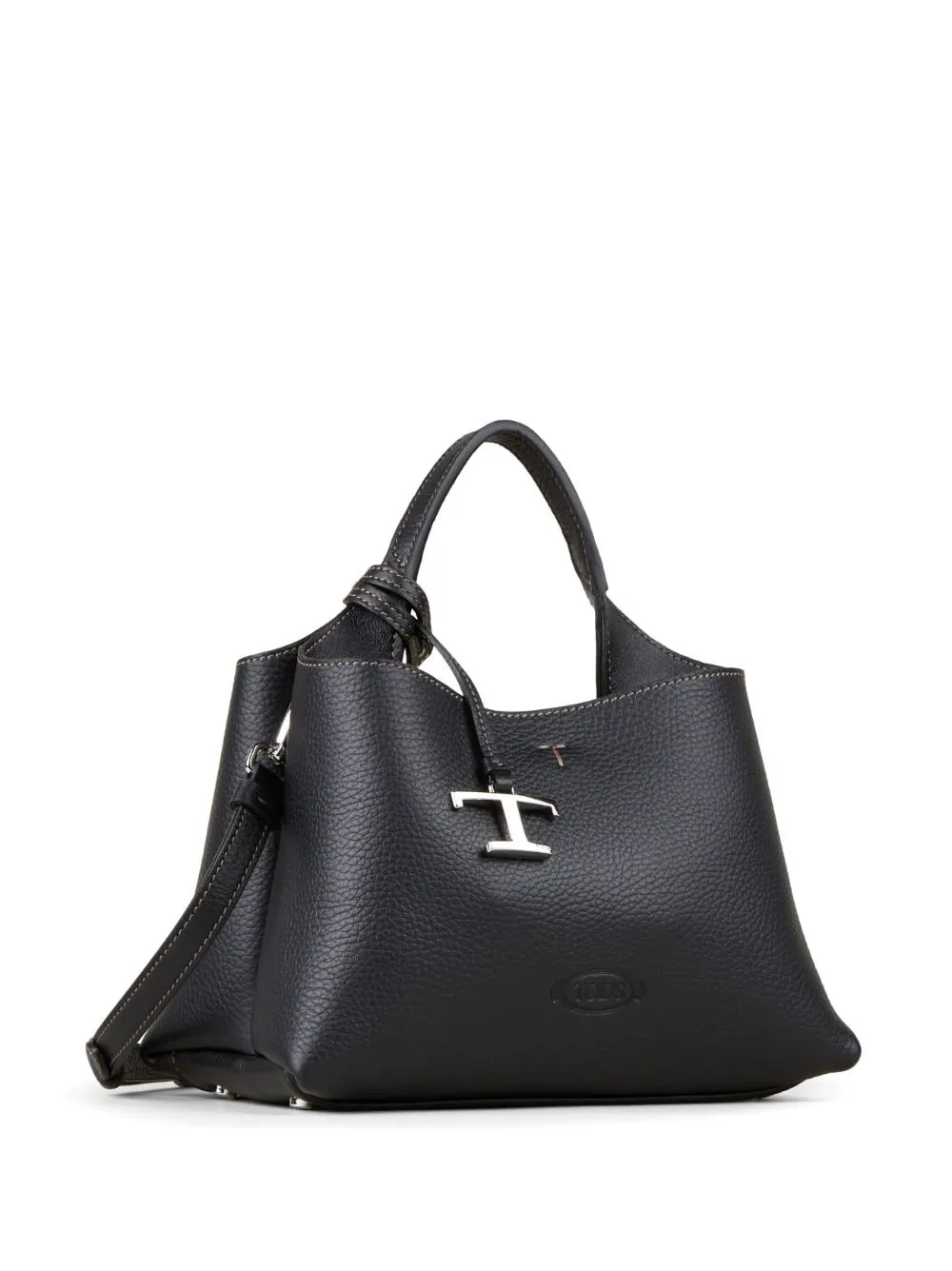 Tod's    Tod's T Timeless Micro Leather Tote Bag