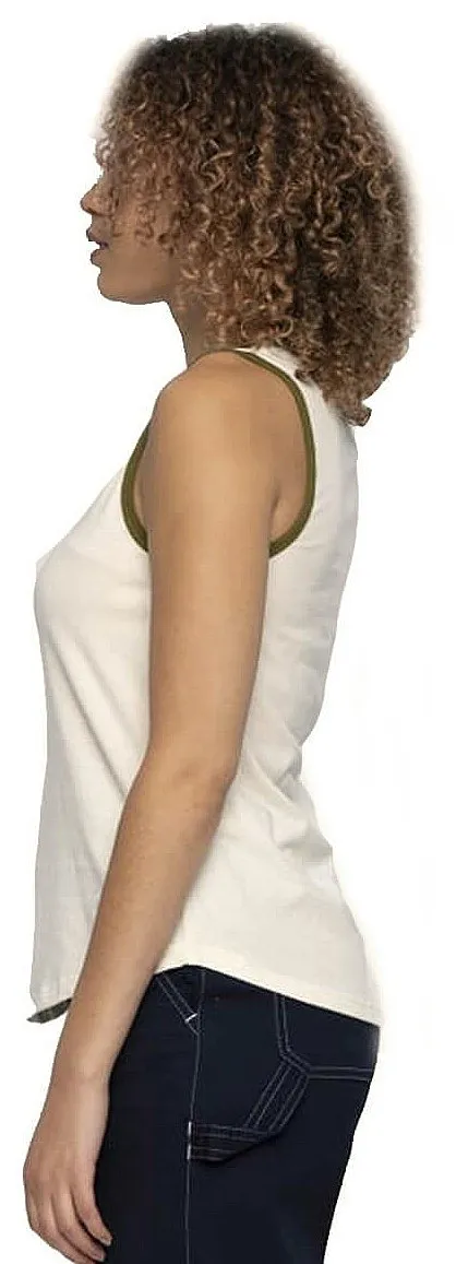top Santa Cruz Vista Vest - Off White Moss - women´s