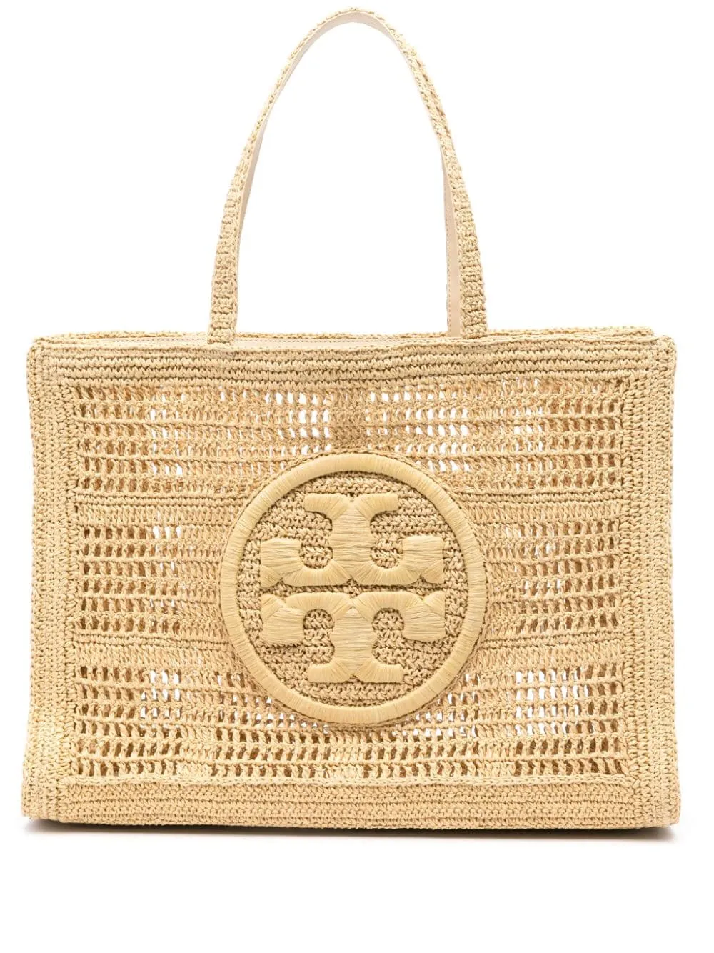 Tory Burch    Tory Burch Ella Crochet Large Tote Bag