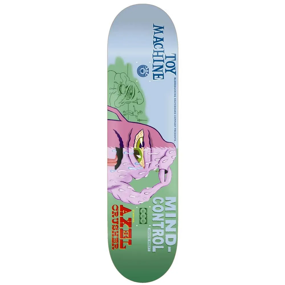 Toy Machine Skateboard Deck Axel Mind Control 8.25