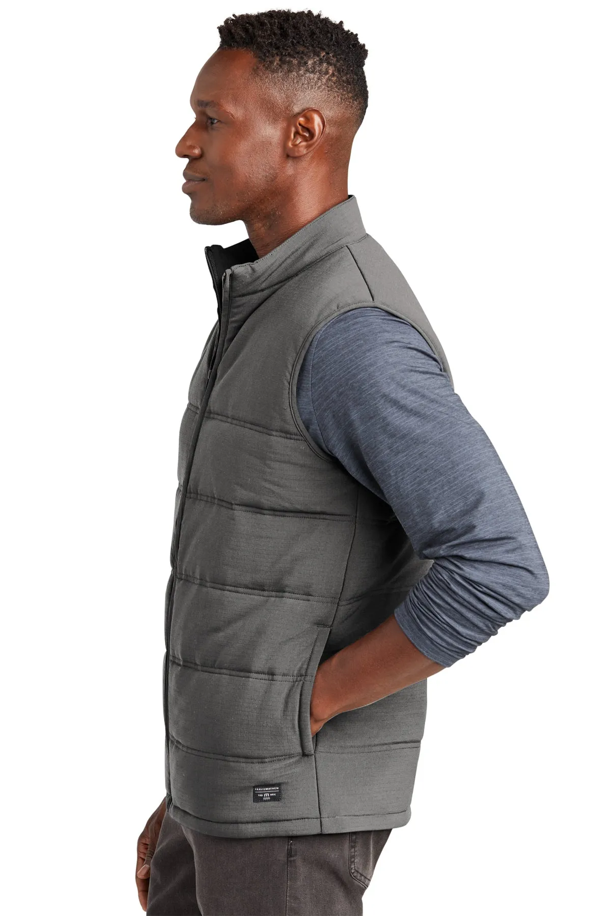 TravisMathew Cold Bay Vest Quiet Shade Grey