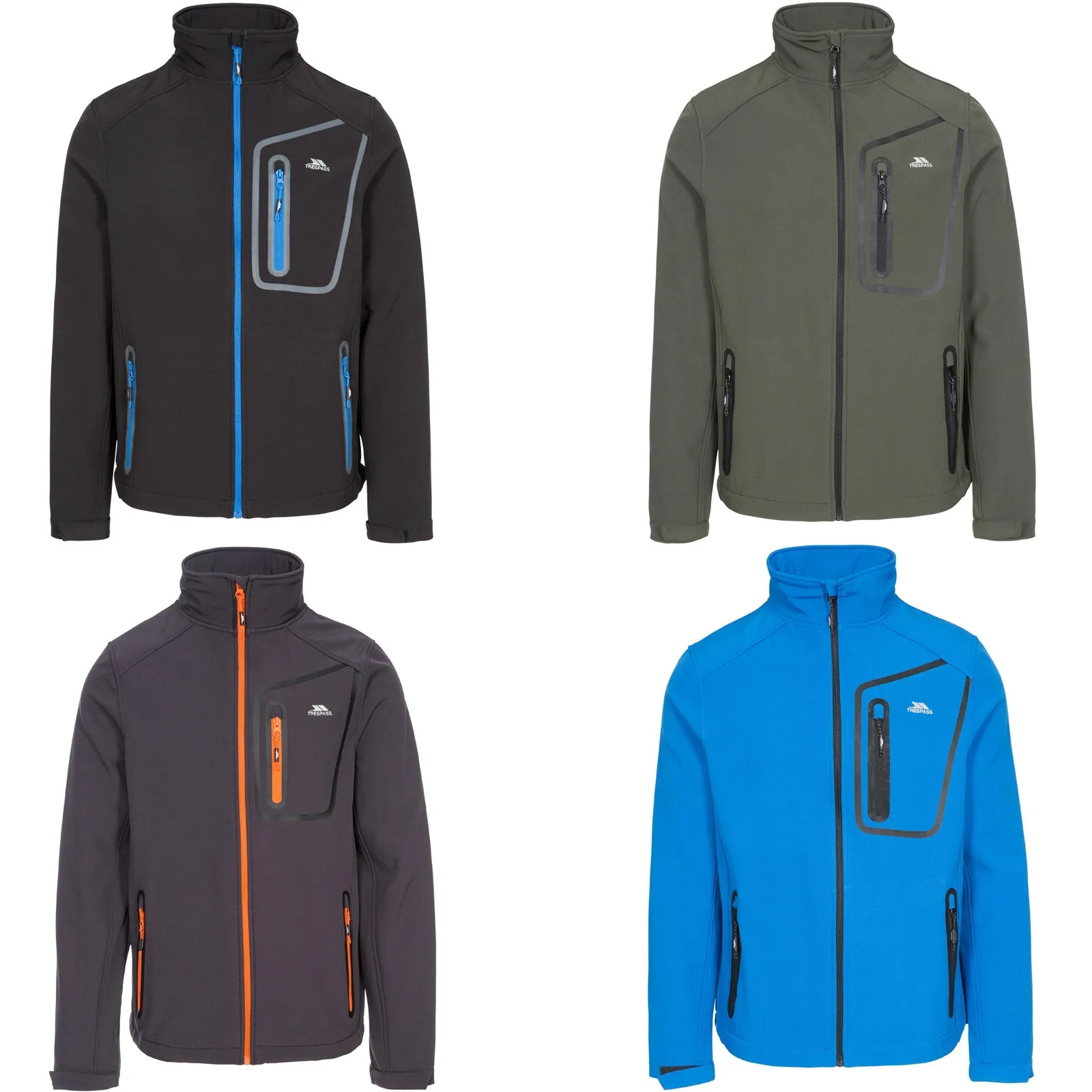 Trespass Mens Hotham Walking Softshell Jacket