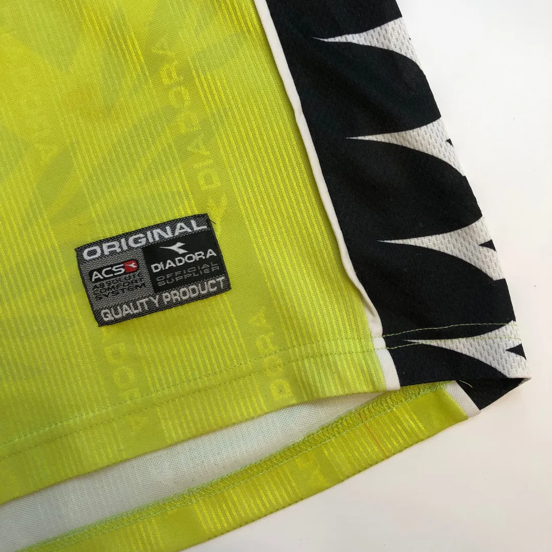 Udinese Italy Diadora 1999/2000 Away Football Shirt Large