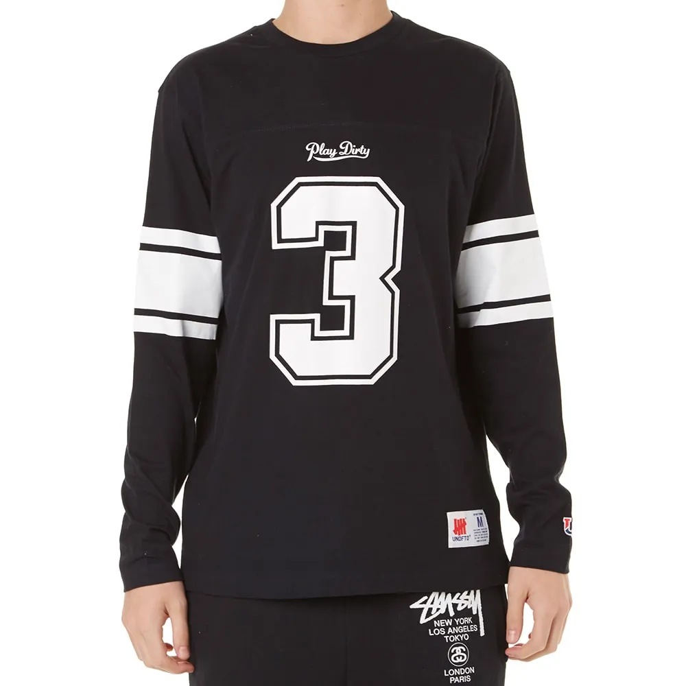 Undefeated 3 Football ShirtBlack