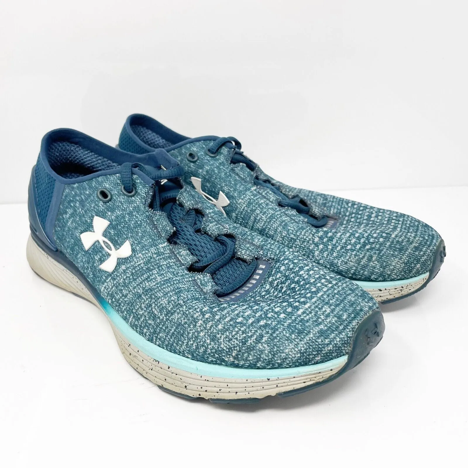 Under Armour Womens Charged Bandit 3 1298664-918 Blue Running Shoes Sneakers 9.5