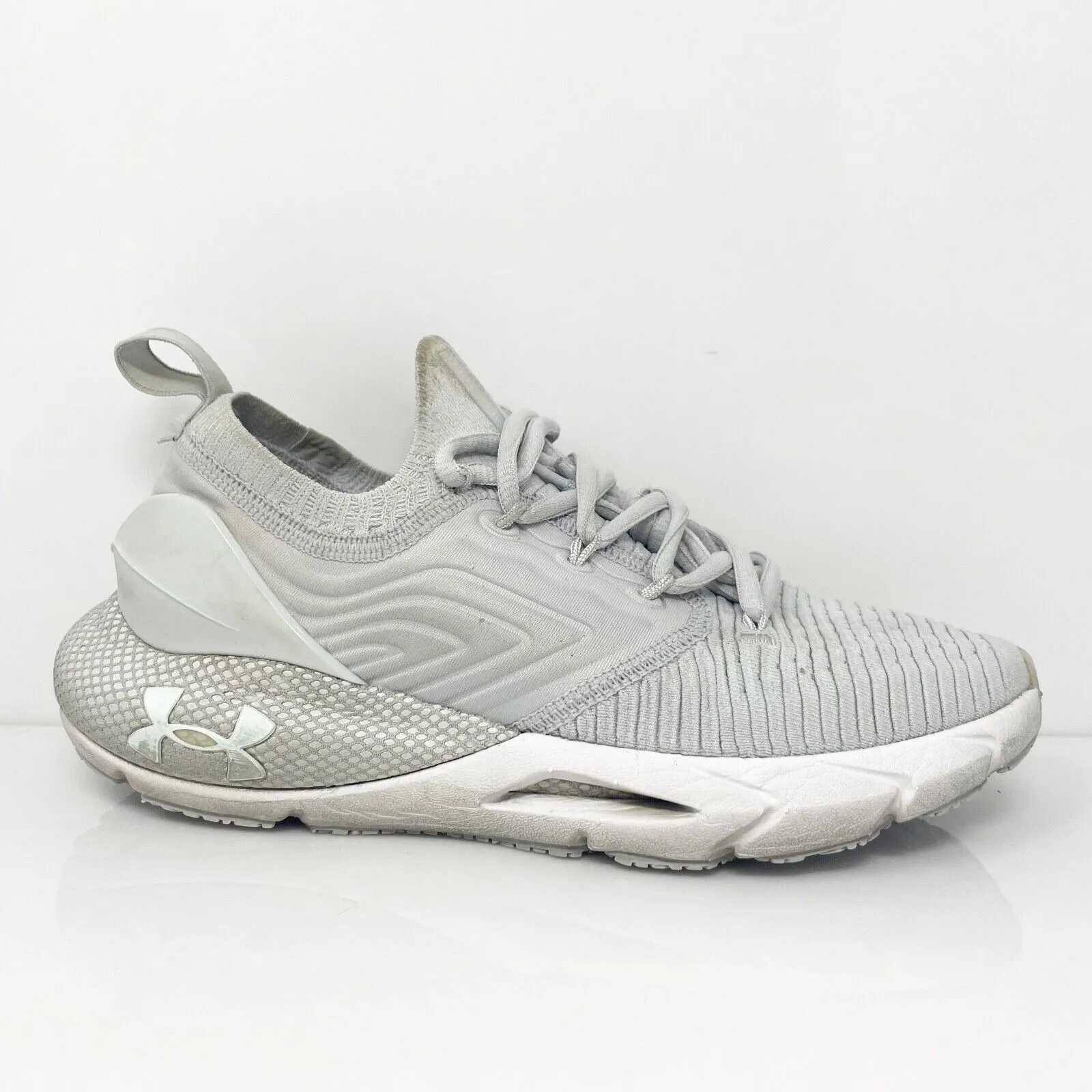 Under Armour Womens HOVR Phantom 2 3024155-112 Gray Running Shoes Sneakers Sz 7