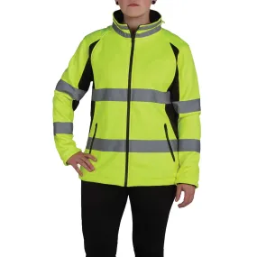 Utility Pro Women's ANSI Class 2 Softshell Hi-Vis Jacket
