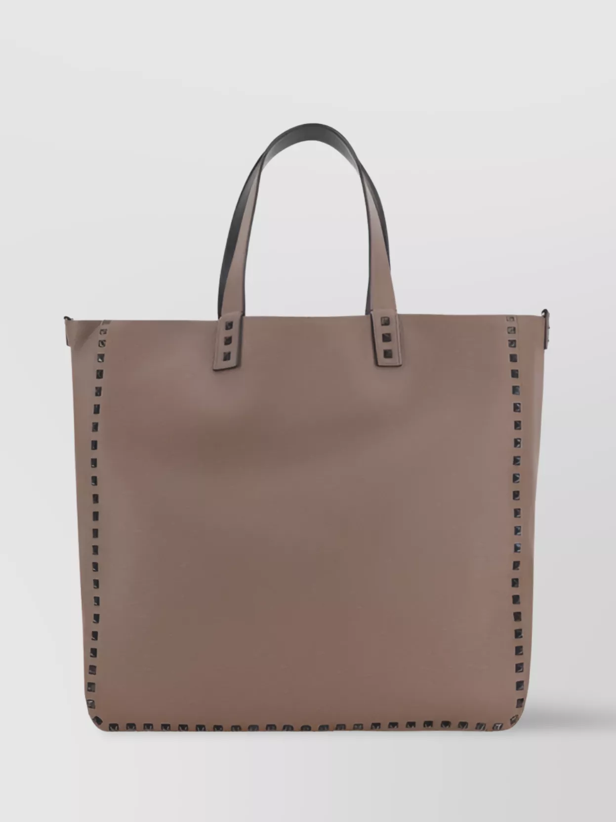 Valentino Garavani   Rockstud grained leather tote bag