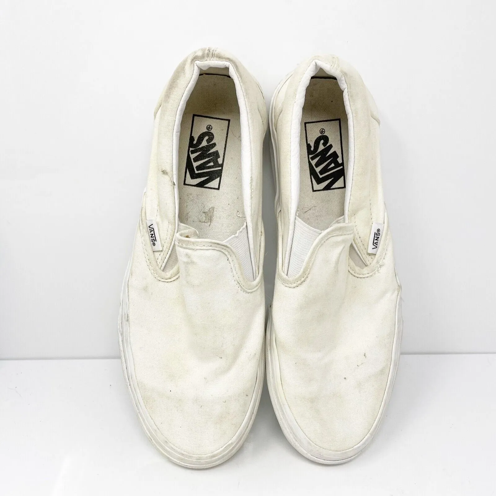 Vans Unisex Classic 508731 White Casual Shoes Sneakers Size M 7 W 8.5