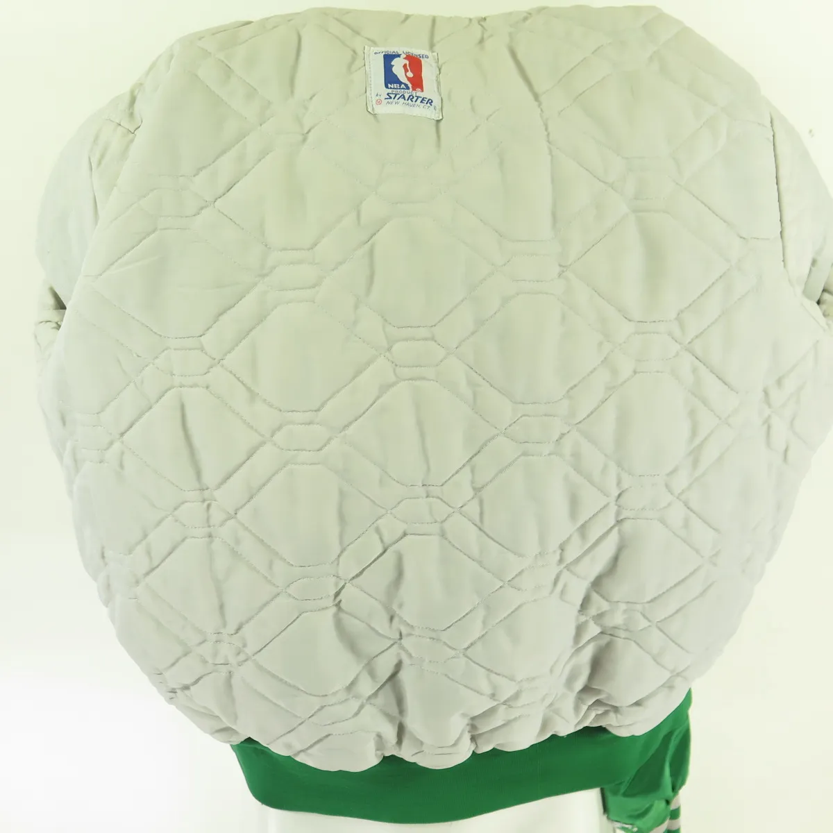 Vintage 80s Boston Celtics Starter Jacket M NBA Basketball Nylon Satin