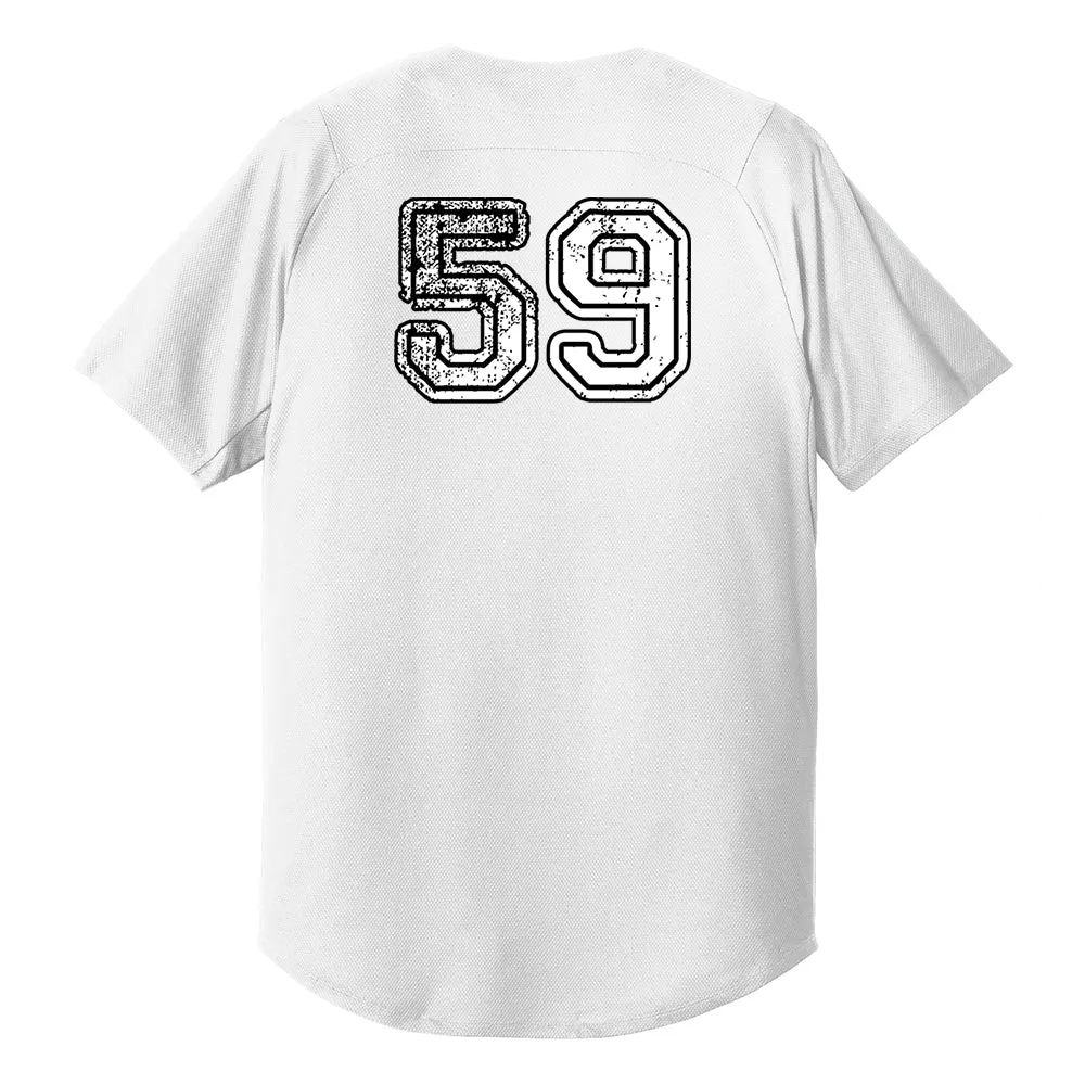 Vintage Bonamassa Baseball New Era Full Button Jersey (Unisex)