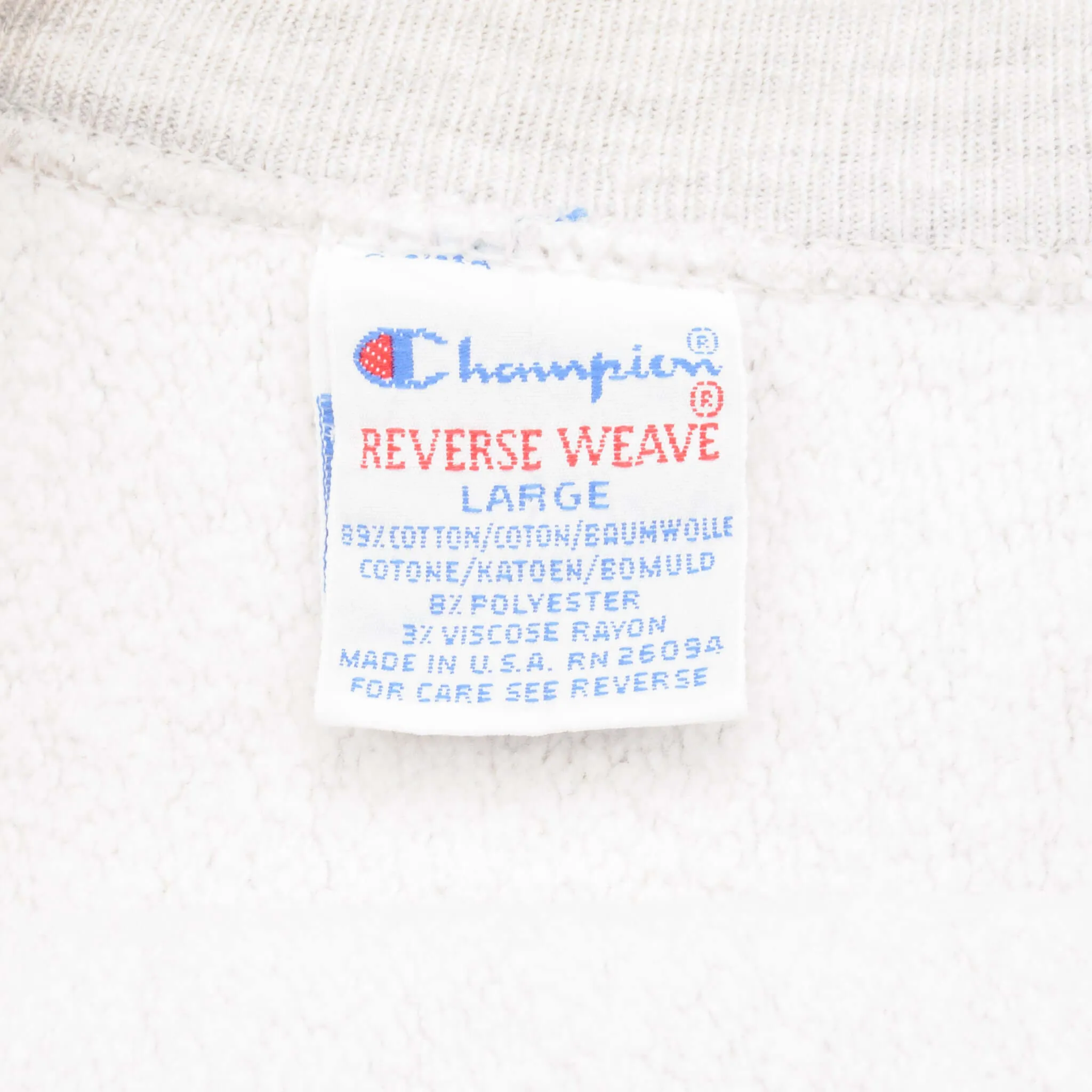 VINTAGE CHAMPION REVERSE WEAVE USA BASKETBALL SWEATSHIRT 1990-MID 1990'S SIZE LARGE MADE IN USA