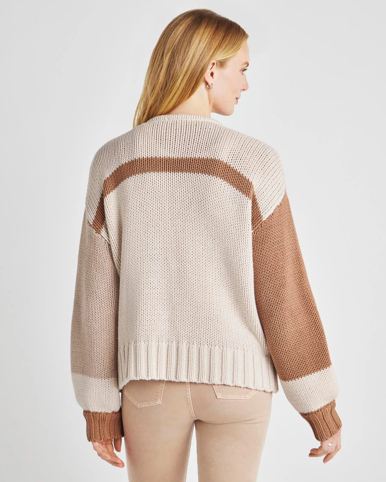 Viviana Colorblock Cardigan