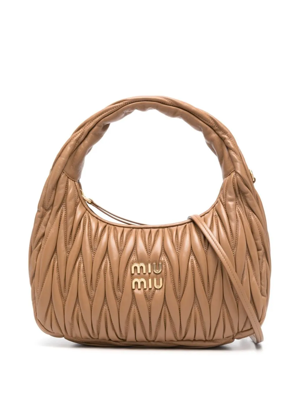 Wander matelassé shoulder bag