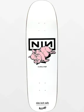 Welcome x Nine Inch Nails Pig 9.25 Old School Skateboard Deck