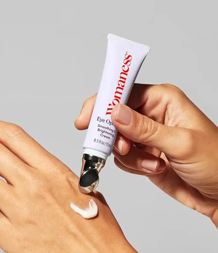 Womaness - Eye Opener - Smoothing & Brightening Cream: 0.5 fl oz