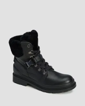 Women's studded leather boots BOGNER St.Moritz S 20 black 22446533-1