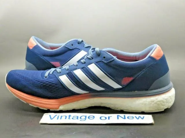 Women's Adidas Adizero Boston 6 Nobel Indigo Running Sho...