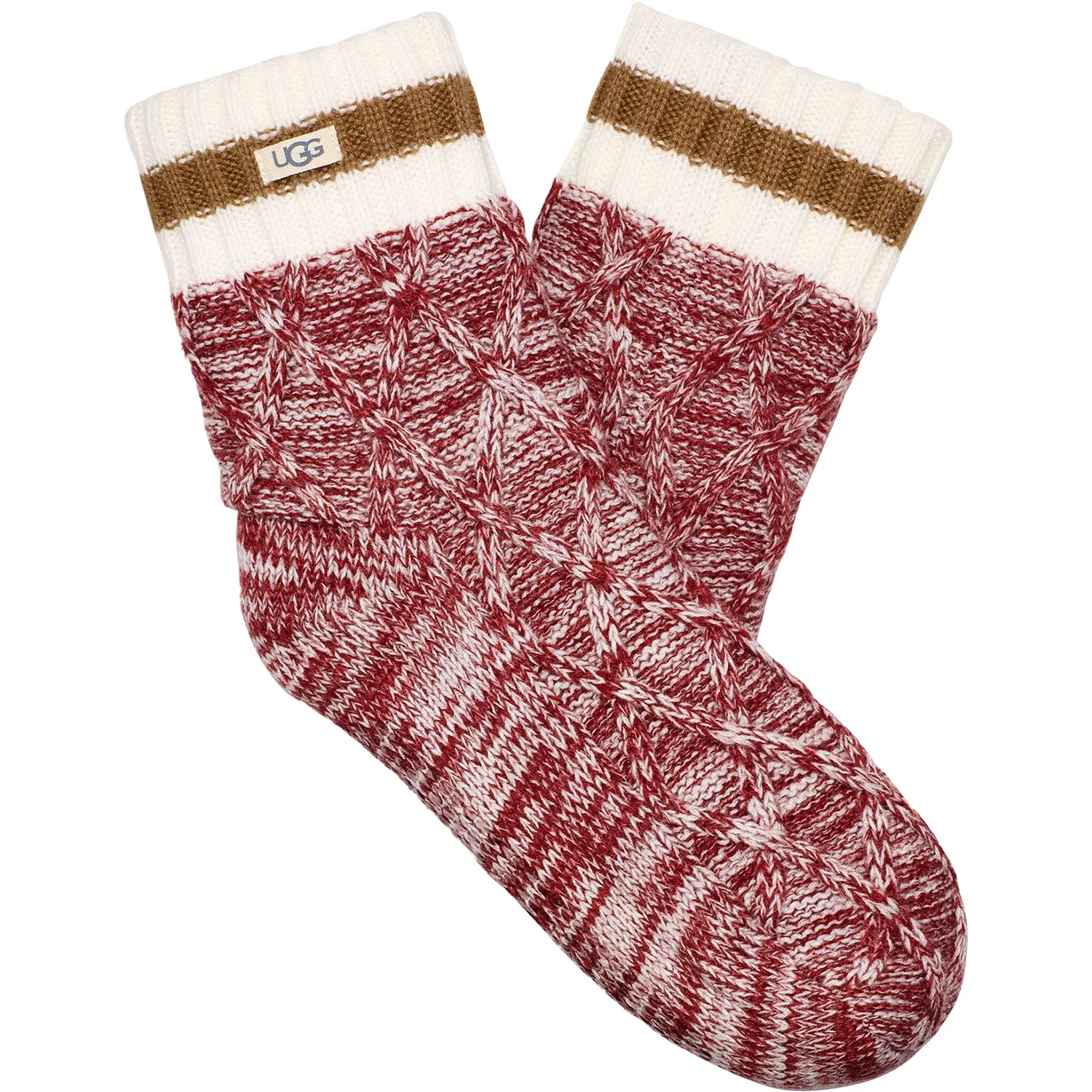 Women's UGG Deedee Fleece Lined Quarter Rubious/Chestnut