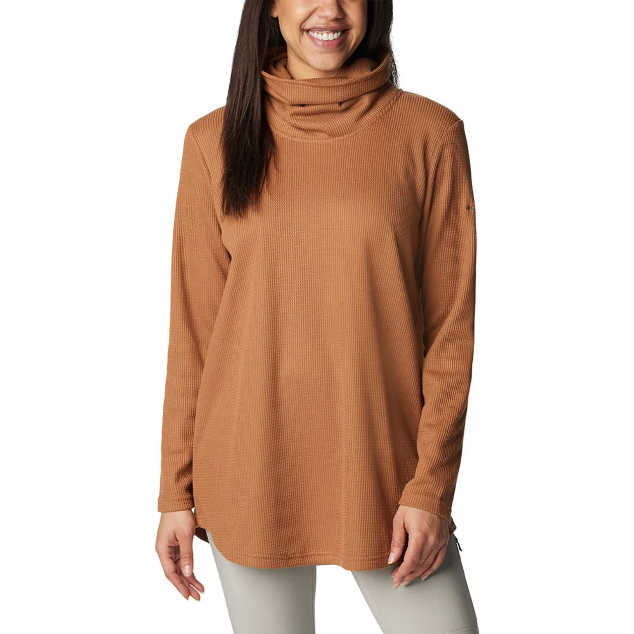 Women's Columbia Holly Hideaway Waffle Cowl Neck Pullover