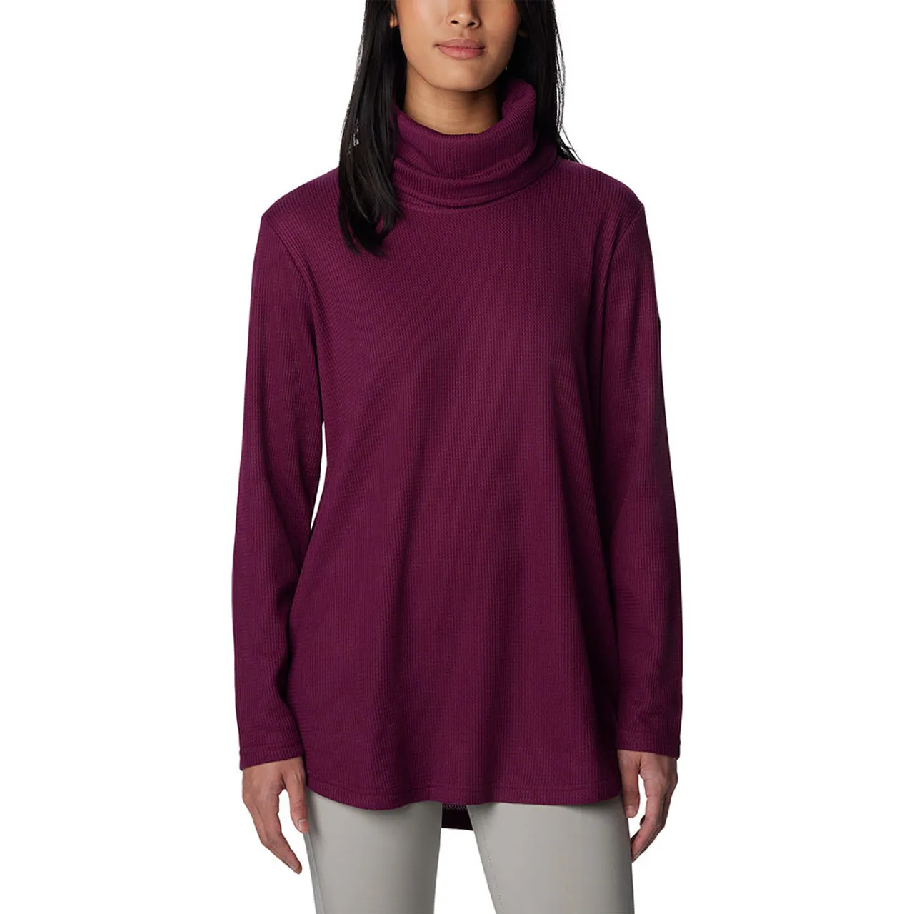 Women's Columbia Holly Hideaway Waffle Cowl Neck Pullover